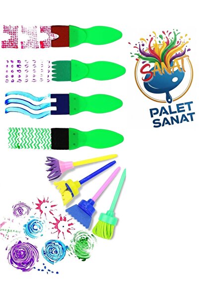 Palet Sanat ANASINIFI VE OKUL ÖNCESİ DOKU TARAĞI DOKU FIRÇASI