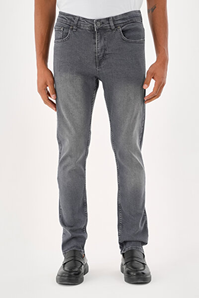 BLACK LEE Men's Stonewashed Slim Fit Stretch Fabric Jean Denim Trousers