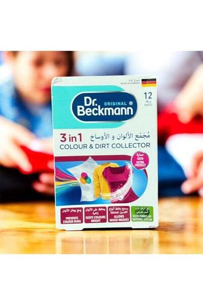 Dr. Beckman ١٢ ورقة لجمع الألوان والبقع من دكتور بيكمان