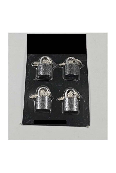 GENERIC4 Durable cast iron lock | Solid brass lock with keys, storage lock for indoor and outdoor use