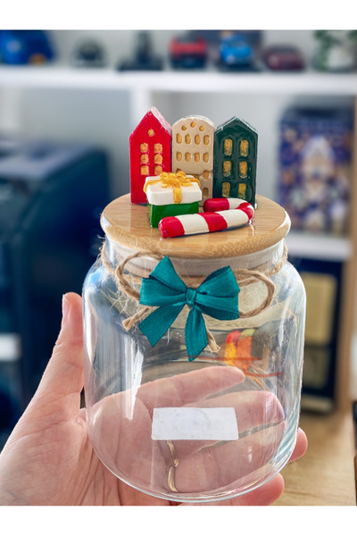 hediye atölyesi New Year Coffee 500ml Jar