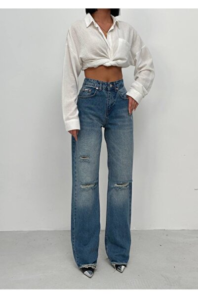 sstyle moda سالاش جين فرونت شق