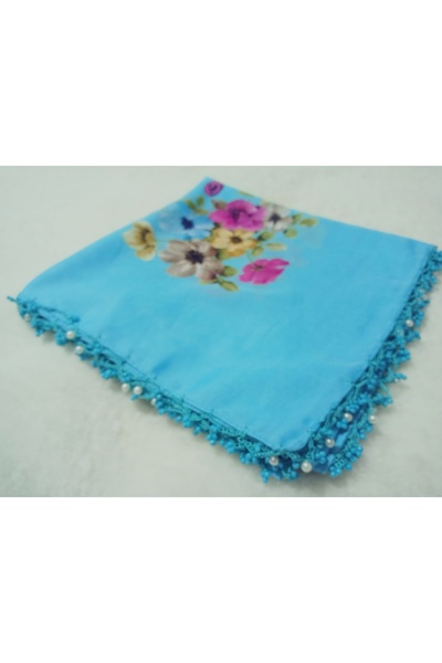 hoaryage Handcrafted Pearl Sand Beaded Writing Doily Wedding Dowry Gift