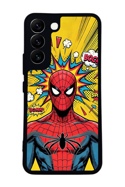 BGAKSESUAR حافظة سوداء متوافقة مع هاتف سامسونج جالاكسي S22 - سيليكون ناعم، وا...