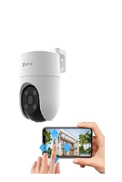 EZVIZ H8C Wireless Full HD PT Security Camera for Smart Home & Outdoor, Color Night Vision, 2 MP