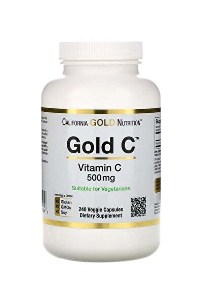 California Gold Nutrition Gold C Vitamin C Dietary Supplement - 240 Capsules