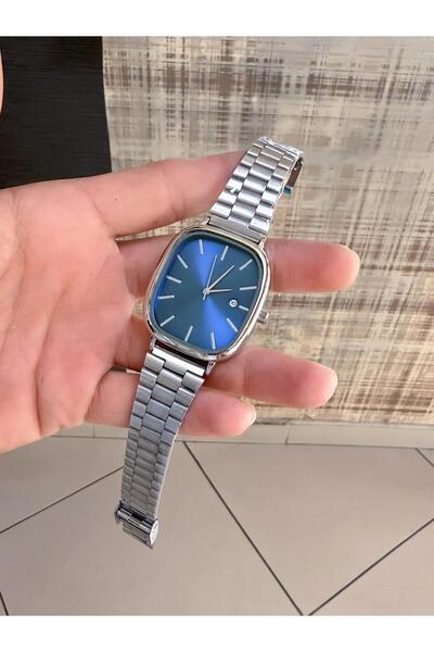 LOOQ ساعة يد رجالية بتصميم ريترو مع تقويم