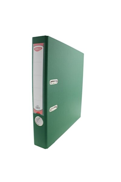 Daco Biblioraft plastifiat DACO, A4, Cotor 5 cm, Verde