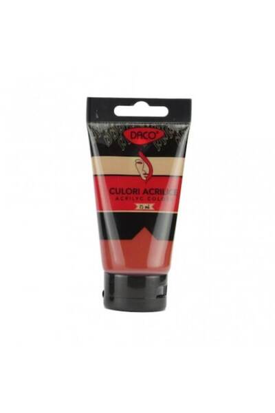 Daco Vopsea Acril Rosu Ocru DACO, 75 ml