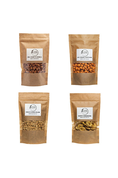 Your Taste Set de gustări - Chipsuri de banane 500g + Cartofi caramelizați 50...