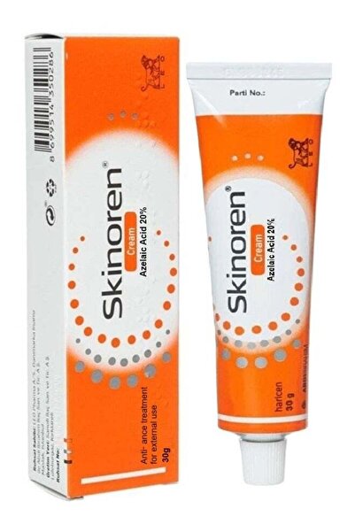 Skinoren كريم نضارة أصلي لتفتيح البشرة وعلاج البثور والكلف وحب الشباب، 30 جراماً