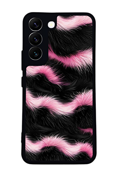 BGAKSESUAR حافظة سوداء متوافقة مع هاتف سامسونج جالاكسي S22 - سيليكون ناعم، وا...