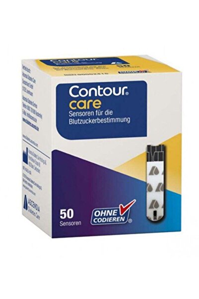 contour care شرائط اختبار الجلوكوز كونتور - 50 قطعة