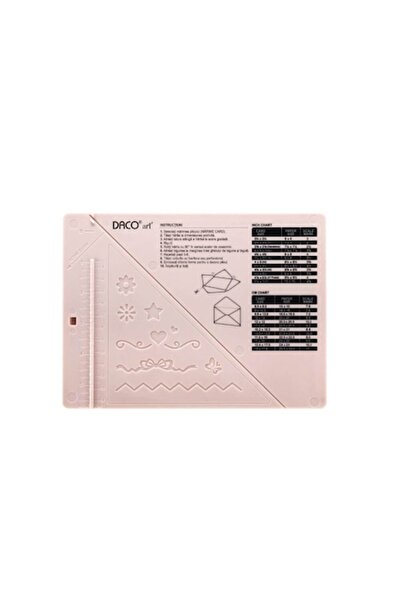Daco Placa Biguire si Cutit Biguire, 21.5x16 cm, Plastic, Roz