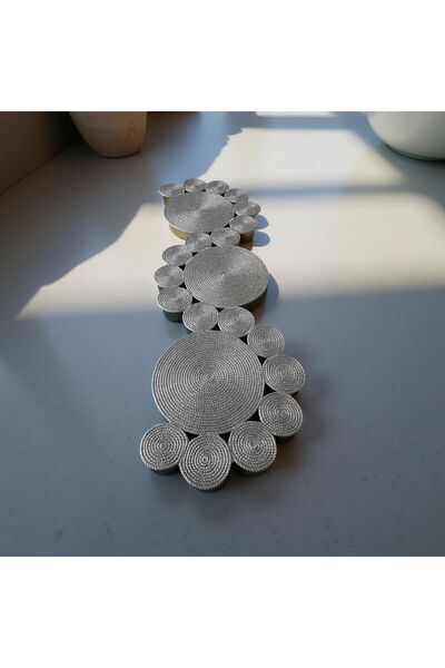 myistasyon "tarzınızı evinize yansıtın" Jute, Wicker, Decorative Tablecloth, Runner, American Service, Coffee Table Cover