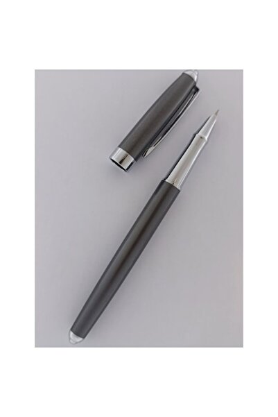 Ecada Stilou metalic, culoarea corpului gri cu ornamente argintii, lucios, pe...