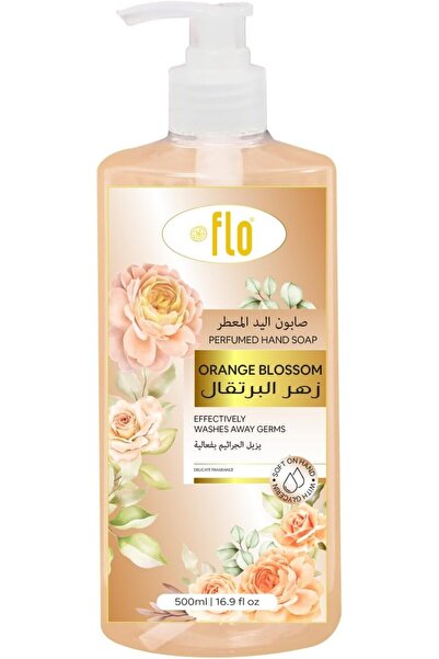 Flo Perfumed Hand Soap, Orange Blossom and Divine Essence Fragrances, Hand Wash, 500ml, Pack of 2