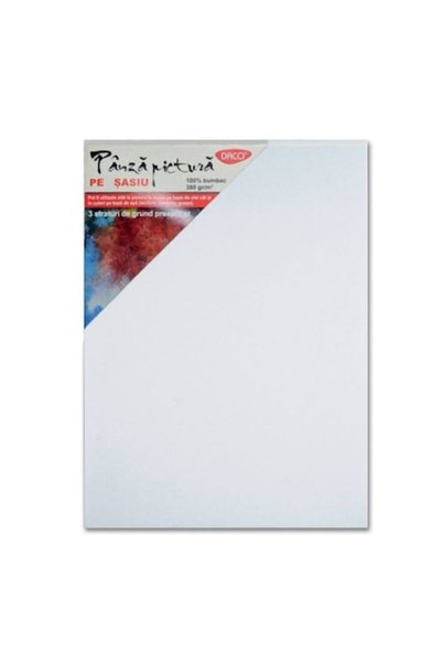 Daco Panza Pictura pe Sasiu DACO, 30x50 cm, 380 g/m², 3 Straturi de Grund Pre...