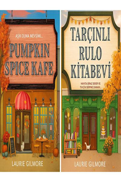 JUNO KİTAP PUMPKİN SPİCE CAFE- TARÇINLI RULO KİTABEVİ-