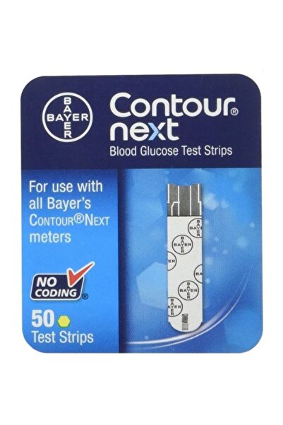 Contour Next Contour Next Test Strips for Blood Glucose Testing - 50 Count