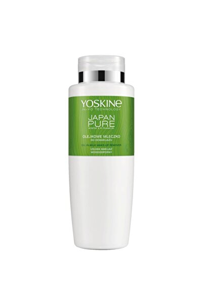 yoskine Japan Pure, Elimină impuritățile, Lapte demachiant, Față, 400 ml