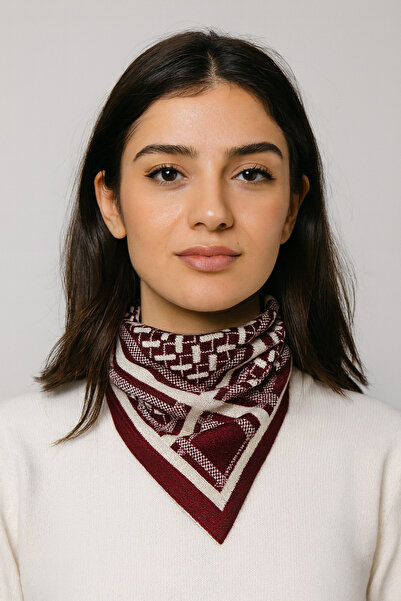 Sebir Moda Desenli Triko Fular