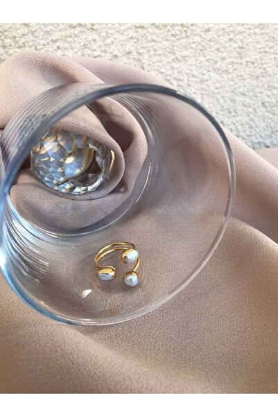 BuinJewellery Üç İnci Yüzük