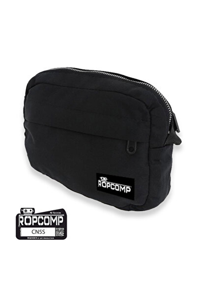 Ropcomp حقيبة كتف لحمل الأقراص الصلبة الخارجية إيكو واسعة - أسود