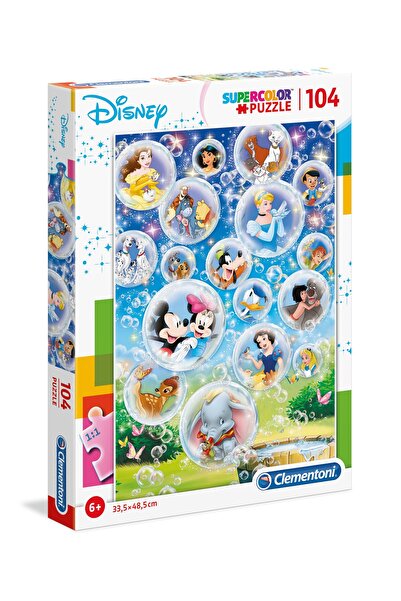 CLEMENTONI SuperColor, Disney Classic, Puzzle, Unisex, 6+ years, 104 pieces