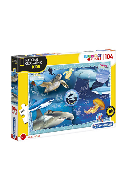 CLEMENTONI , Kids, Ocean Explorer, Puzzle, Unisex, 6+ years, 104