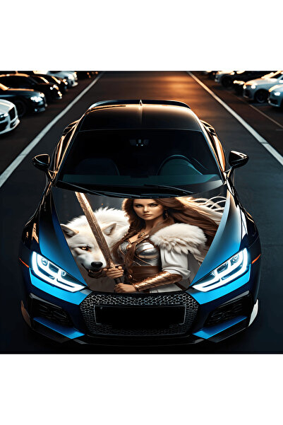 Avex Folie auto pentru capotă "Hood Art", rezistentă la exterior, mărimea M (165 x 120cm) - Cod: AVX-CAPOTA-006M