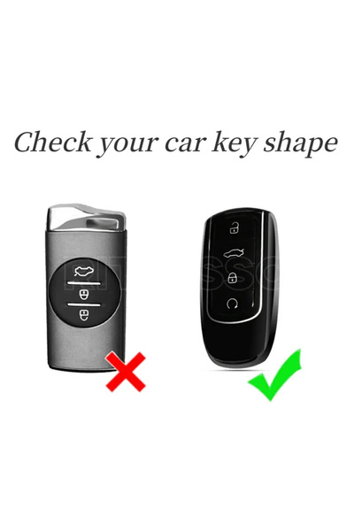 bigkey Chery Tiggo 8 Pro Max Tiggo 7 Pro Max Omoda 5 Pro Jaecoo Elmas Patterned Tpu Key Case