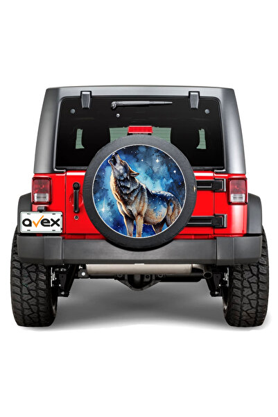 Avex Autocolant auto „Roată de rezervă” rezistent la intemperii și UV, diametru 55 cm, Cod: AVX-RR01