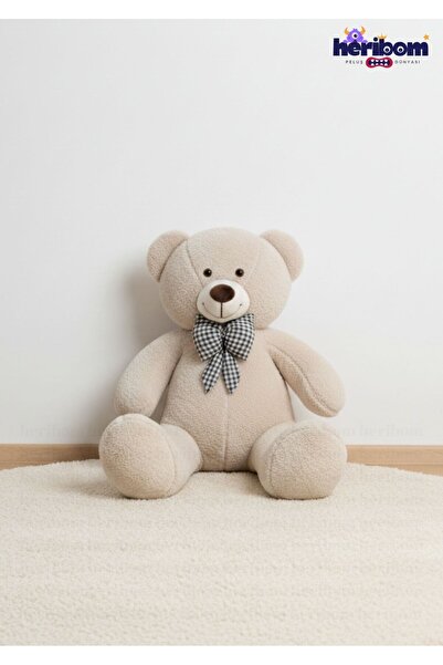 Heribom 90 Cm Peluş Ayı Büyük Boy - Sevgili Hediye- Doğum Günü Hediyesi