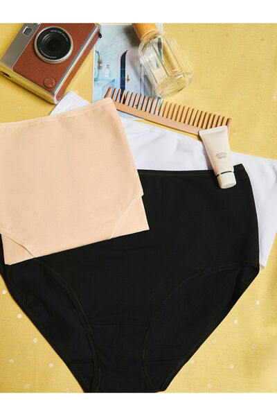 LC Waikiki Shining Choices by Shining Store Flat Classic Panties 3-Pack