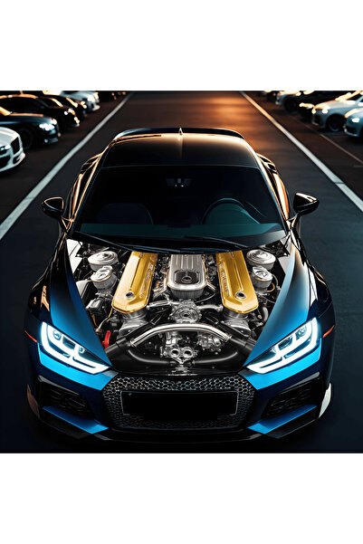 Avex Folie auto pentru capotă "Hood Art", rezistentă la exterior, dimensiune L (180 x 130cm) - Cod: AVX-CAPOTA-018L