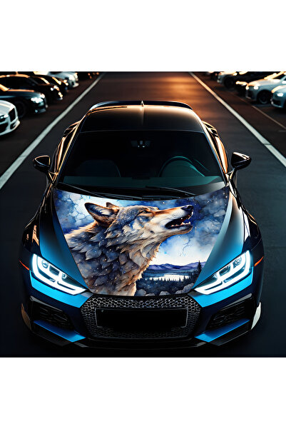 Avex Folie auto pentru capotă "Hood Art", rezistentă la exterior, mărimea M (165 x 120cm) - Cod: AVX-CAPOTA-030M