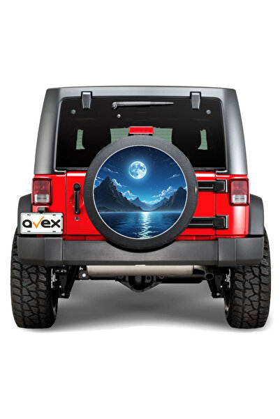 Avex Autocolant auto „Roată de rezervă” rezistent la intemperii și UV, diametru 55 cm, Cod: AVX-RR14