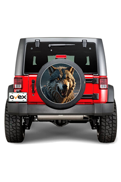 Avex Autocolant auto „Roată de rezervă” rezistent la intemperii și UV, diametru 55 cm, Cod: AVX-RR03