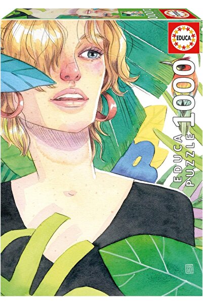 EDUCA Tropical Esther Gili 1000-Piece Jigsaw Puzzle 48×68 cm with Puzzle Glue, Ages 14+