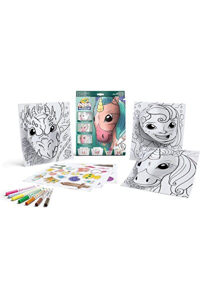 Crayola Pops Coloring & Build Toy - 3D Fantasy Creatures, Creative Activity for Ages 6+, 04-2803