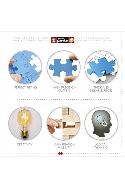 EDUCA 1000-piece Glow-in-the-Dark Jigsaw Puzzle - Brooklyn Bridge Neon