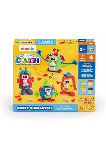 EDO Nick Jr. Ready Steady Doo Crazy Character Playset – Modeling Dough Toys for Kids (Edo)