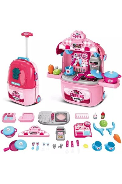 BAYBEE مجموعة ألعاب مطبخ 3 في 1 للأطفال