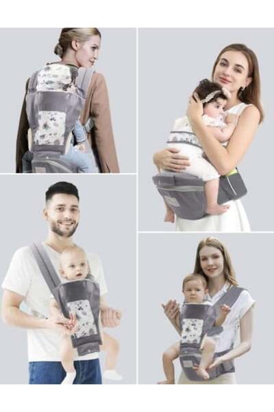 BAYB JEM حاملة أطفال مومجارو ٦ في ١، مقعد مريح، حقيبة ظهر قابلة للتعديل/الإزا...
