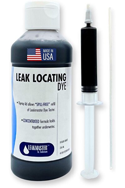 Generic Leak Master Blue Dye Pool Leak Detector 8 Ounce