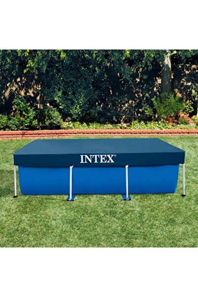 Intex Rectangular Pool Cover, Navy Blue 300 x 200 x 20 cm 28038