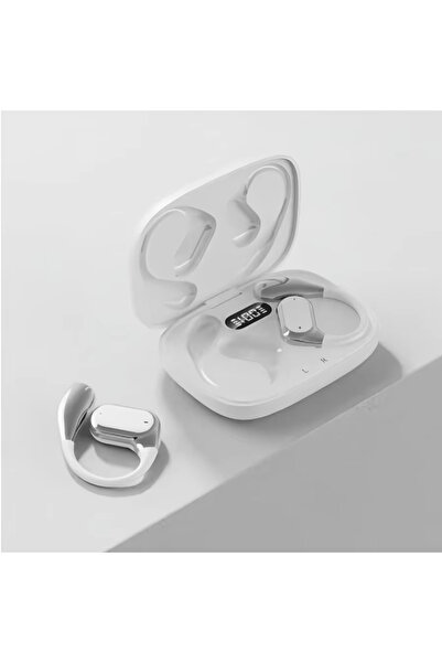 Generic Call Function Digital Display Noise Reduction Ear-Hanging Style Bluetooth Sports Earphones