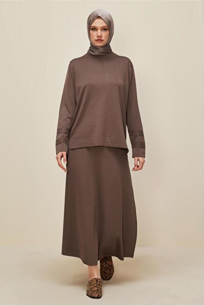 Alvina Tricot Suit with Skirt 45862