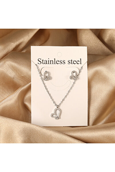 Choice 4 Wedding Jewelry Sets For Women Imitatiom Pearl Stainless Steel Gold Plated Pendant Necklace And H.